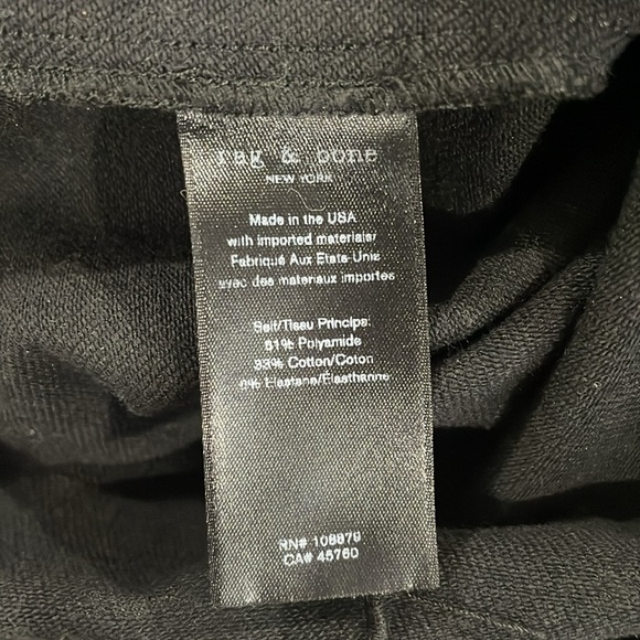 Rag & Bone NWT Leopard Print High Rise Ankle Skinny Pants Size 8 - Picture 11 of 11